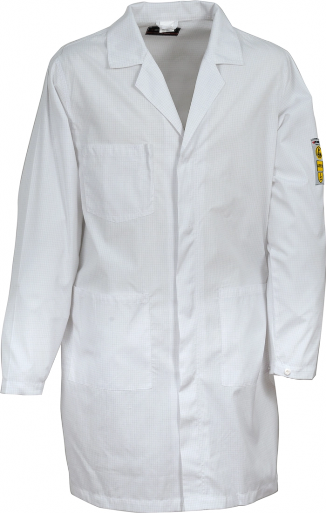 Electrostatic Lab Coat / Work Coat (ESD,  Antistatic)